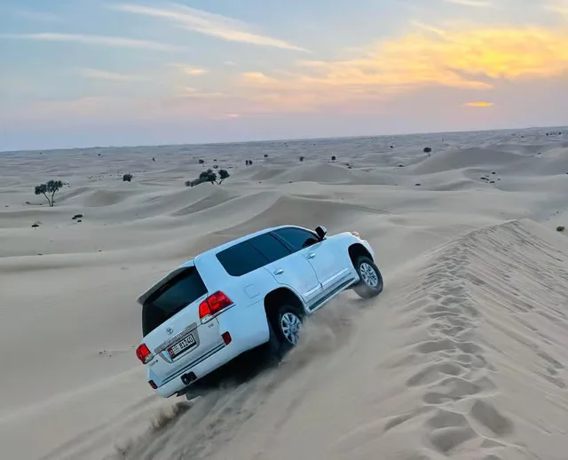 Private Wüstensafari Abu Dhabi: Kamel und Sandboarding – Aufnahme zum Erlebnis – Bild 15