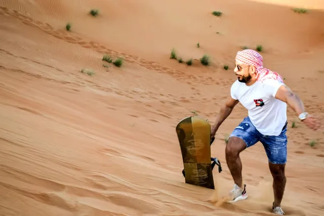 Rote Dünen in Lahbab: Safari, Kamel und Sandboarding – Aufnahme zum Erlebnis – Bild 20