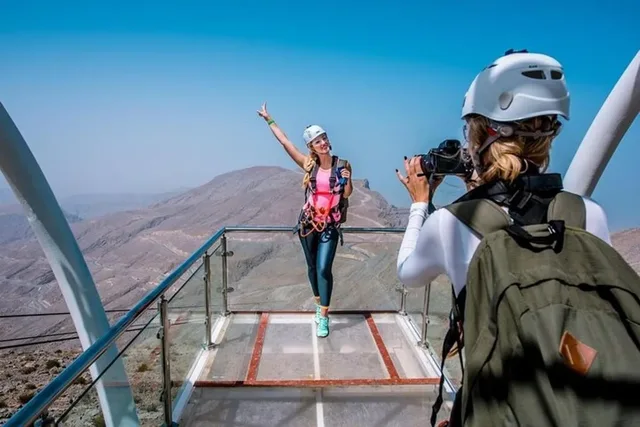 Jais Flight: Zipline-Erlebnis am Jebel Jais – Aufnahme zum Erlebnis – Bild 8