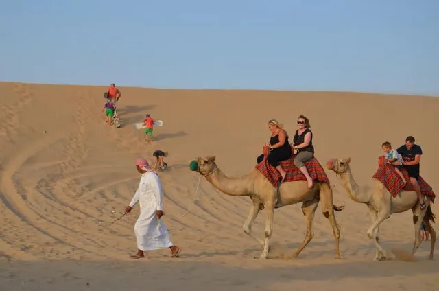 Abu Dhabi Abendsafari mit Campaktivitäten und Grillbuffet – Aufnahme zum Erlebnis – Bild 4