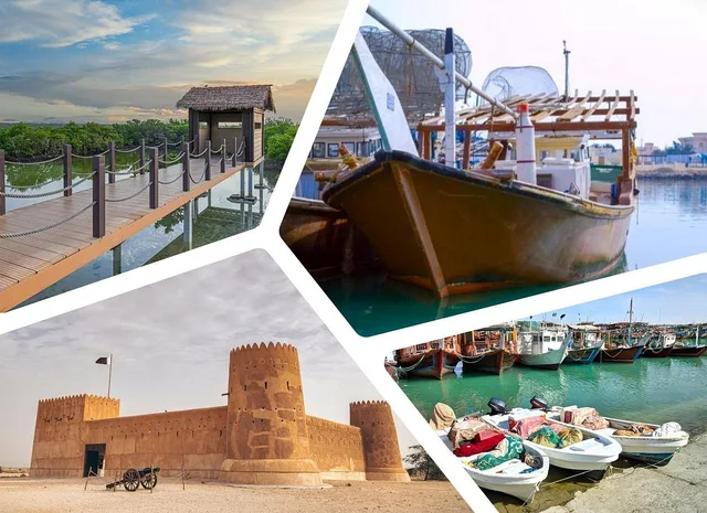 North Qatar Tour: Al Zubarah Fort, Mangroves & Al Khor experience in Doha