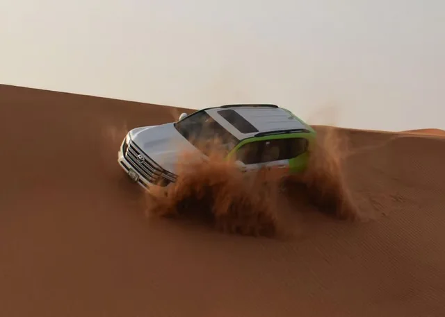 Rote Dünen in Lahbab: Safari, Kamel und Sandboarding – Aufnahme zum Erlebnis – Bild 17