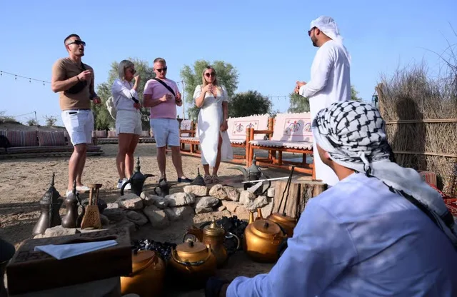 Reiten in Al Marmoom: kurze Reiteinheit und Erfrischungen – Aufnahme zum Erlebnis – Bild 11