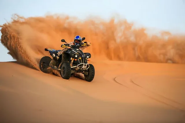 Rote Dünen in Lahbab: Safari, Kamel und Sandboarding – Aufnahme zum Erlebnis – Bild 6