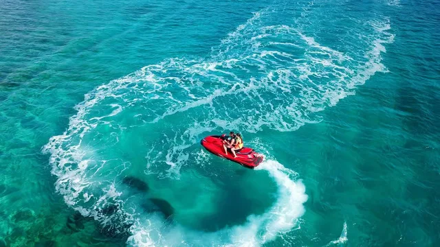 Abu Dhabi Jet Ski at Bab Al Qasr: Sea Hero Solo Ride experience in Abu Dhabi