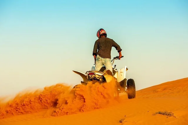 Ras Al Khaimah Guided Quad Bike Desert Tour with Hotel Pickup experience in Ras Al-Khaimah