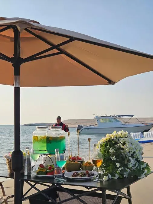 Privater Inselabend Abu Dhabi: Strand-BBQ auf Anfrage – Aufnahme zum Erlebnis – Bild 6