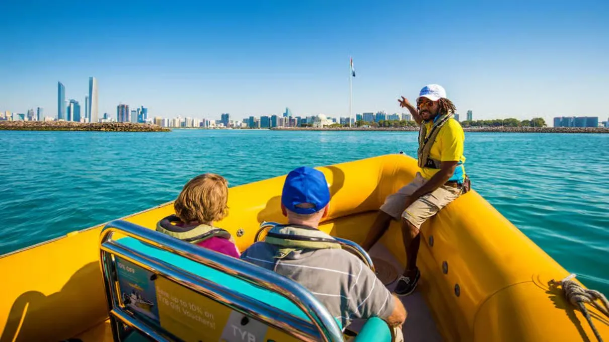 Yas Island Speedboot-Rundfahrt: Skyline in fünfundvierzig Minuten – Aufnahme zum Erlebnis