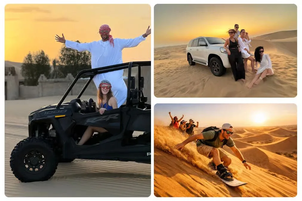 Abu Dhabi Wüstensafari: Quad, Sandboarding und BBQ – Aufnahme zum Erlebnis