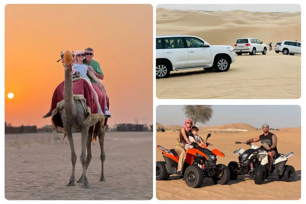 VIP-Wüstensafari: Quad, Kamelrunde und Grillabend – Aufnahme zum Erlebnis