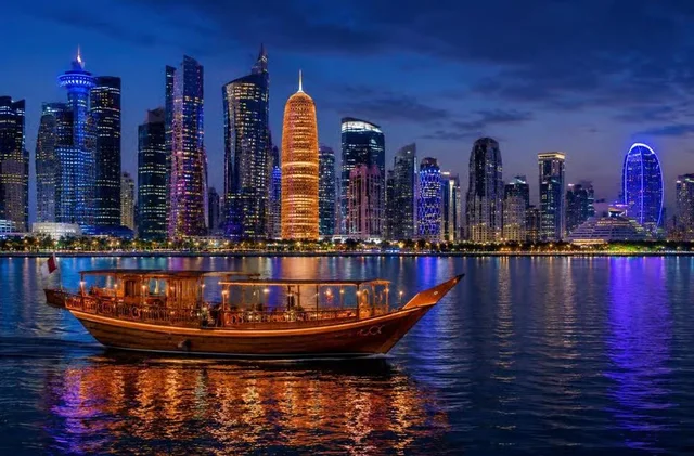Doha Dhow am Abend: Dinner und Skyline – Aufnahme zum Erlebnis – Bild 4