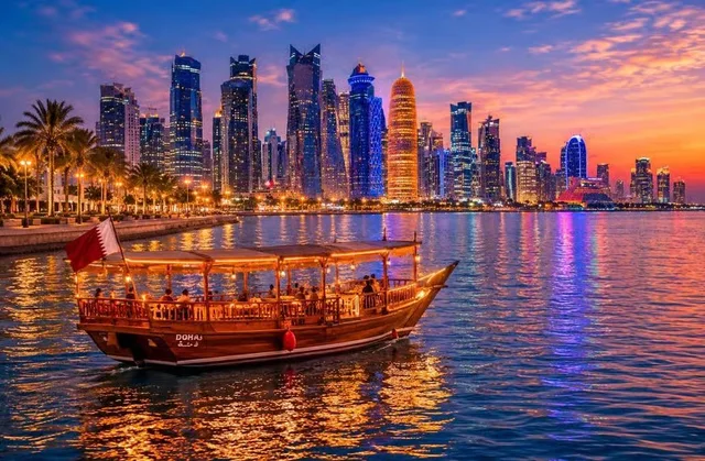 Doha Dhow am Abend: Dinner und Skyline – Aufnahme zum Erlebnis – Bild 2