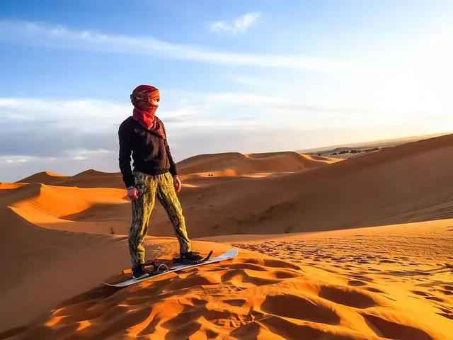 Rote Dünen in Lahbab: Safari, Kamel und Sandboarding – Aufnahme zum Erlebnis – Bild 14