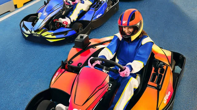 Kartfahren in Al Forsan: fünfzehn Minuten auf der Strecke – Aufnahme zum Erlebnis – Bild 2