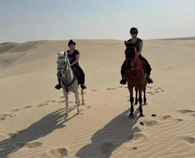 Reiten bei Doha: Wüstenroute mit Transfers – Aufnahme zum Erlebnis – Bild 2