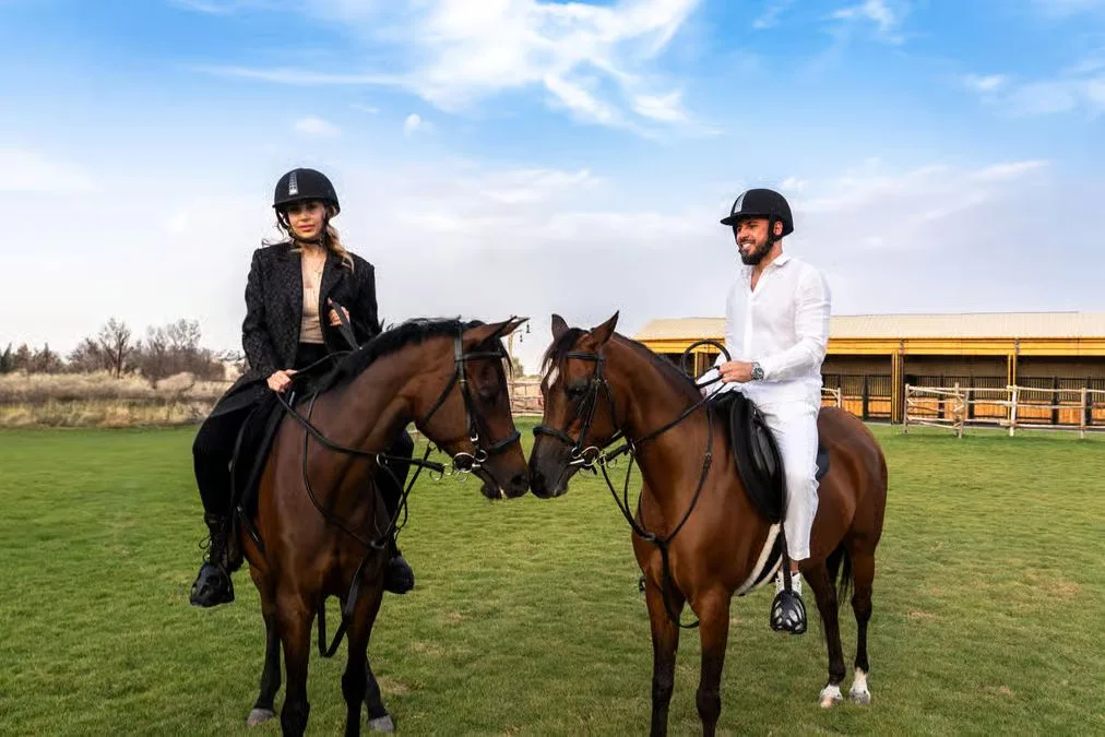 Reiten in Al Marmoom: kurze Reiteinheit und Erfrischungen – Aufnahme zum Erlebnis