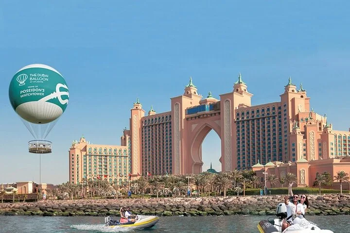 The Dubai Balloon: Fesselballon über Atlantis – Aufnahme zum Erlebnis