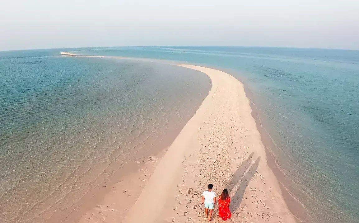 Jarada Island: privater Bootsausflug zur Sandbank – Aufnahme zum Erlebnis